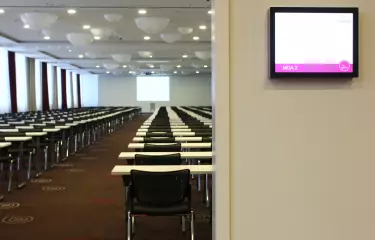 Meeting Guide Berlin Mercure Hotel MOA Berlin Tagungsraum MOA 1-5 Parlamentarische Bestuhlung