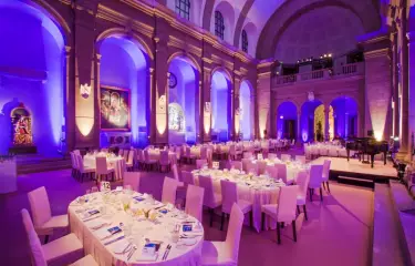 Gala Dinner in der Basilika (Beispielbestuhlung)