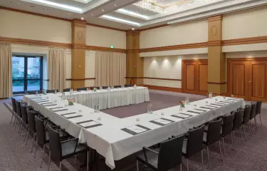 Meeting Guide Berlin, Park Inn by Radisson Berlin Alexanderplatz, Salon Panorama, U-Form, Tagung