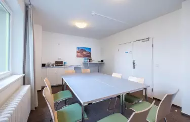 Group room, work table