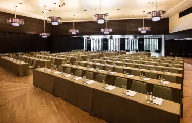 Ballroom of the Conference hotel Grand Hyatt Berlin