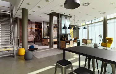 Meeting Guide Berlin, Tagungshotel Courtyard Berlin City Center, Foyer