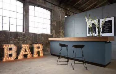 Meeting Guide Berlin, event equipment Berlin, Kaluza + Schmid, rent a bar