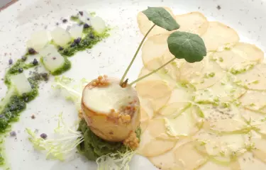 dekonstruierter Kartoffelsalat