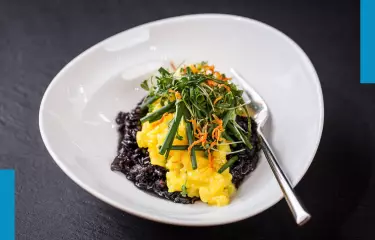 Meeting Guide Berlin, Eventdienstleister Catering, Fuchs + Gans, Risotto