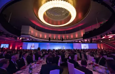 Galaveranstaltung in der Eventlocation Palais am Funkturm 