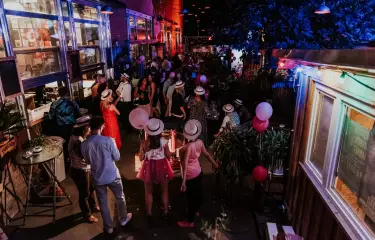 Meeting Guide Berlin, Festsaal Kreuzberg, Beer garden summer party