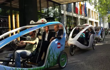 BikeTaxi Fahrt