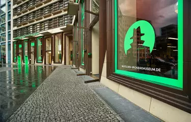 Meeting Guide Berlin, Deutsches Spionage Museum, Außenansicht, Eingang