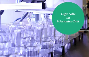 Milchanlage beim Coffee Catering von mocca mobil im Meeting Guide Berlin