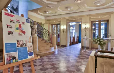 Foyer der MEET+CHANGE Location Interkulturelles Zentrum