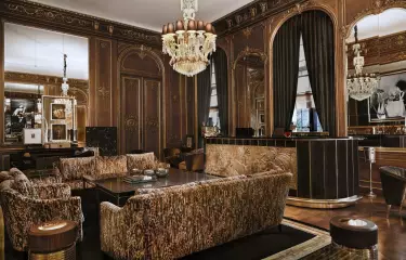 Champagner Lounge im Patrick Hellmann Schlosshotel