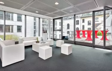 Lounge of the dbb forum berlin