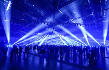 Congress and event hall of the event location Hub27