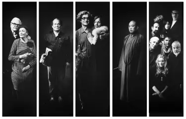 Künstlerportraits der IMAGO Camera in schwarz weiß