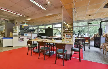 Café of the MEET+CHANGE Location Kulturzenturm Prenzlauer Berg