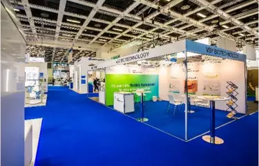 Booth construction of the service partner expofair