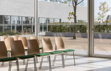 Meetings with green vistas