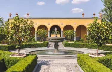 Renaissance Garten in den Gärten der Welt