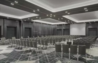 Seminar room with row seating Berlin Marriott Hotel 