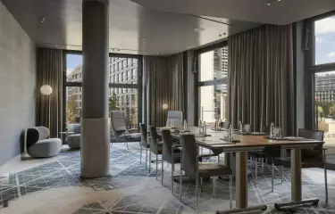 Washington conference room of the Berlin Marriott Hotel