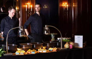 catering event aveato team