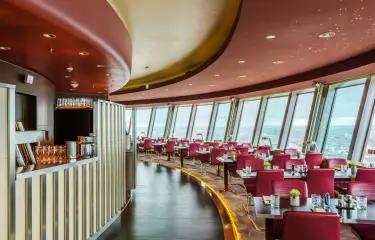 Restaurant Sphere with a 360° view