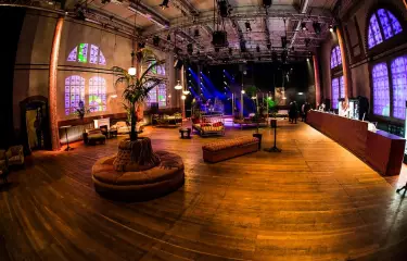 Lounge Feeling im Saal des radialsystem 