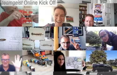 Remote Teambuilding Berlin Videokonferenz Team Aufgaben Digital Event