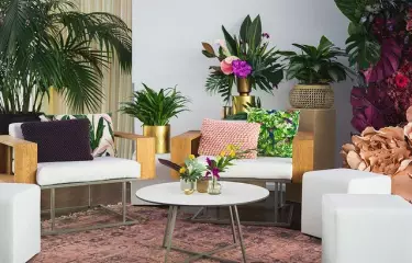 Lounge furniture Boho style