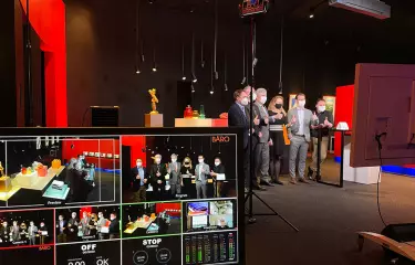 Hybrides Events und Produktpräsentation.