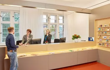 Empfangsbereich Glockenstraße