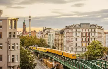 Foto: Berlin U-Bahn Eberswalderstraße 