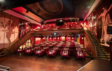 Theatersaal Wintergarten Varieté mit Tanzfläche