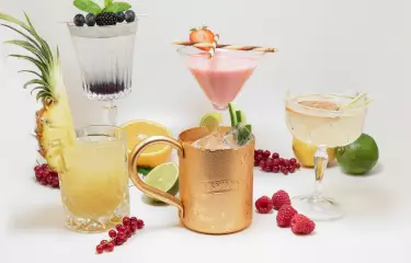  verschiedene Cocktails