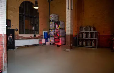 Meeting Guide Berlin, MAMPE Manufaktur, Catering area, offene Küche, Platz für das Catering