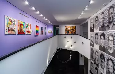 Ansicht rechter Seitenflügel des Museums 1. OG