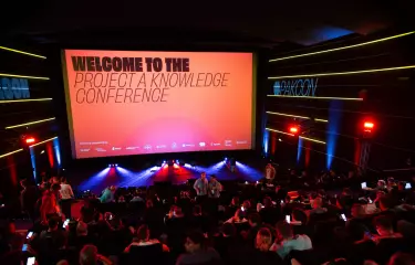 Konferenz im Kino