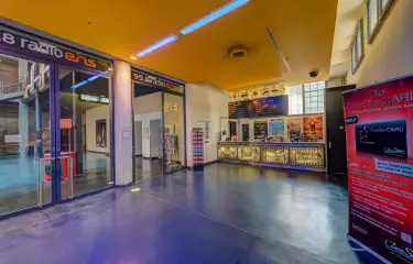 Kino in der Kulturbrauerei Eingangsbereich