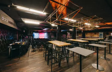 Club im Untergeschoss des Cafe Moskau