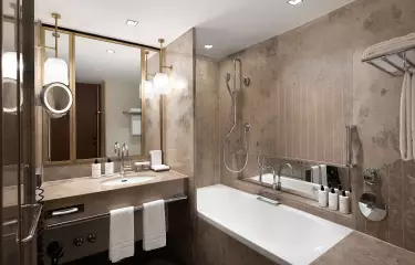 InterContinental Berlin Classic Room Badezimmer