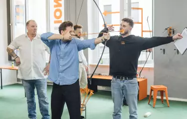Bogenschießen bei Your Showdown