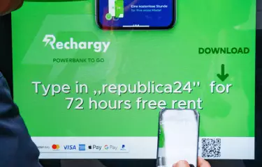 Rechargy Mobile Handyladelösung für Events