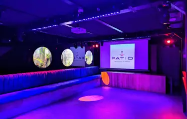 PATIO Tanzfläche in der Bilge-Bar