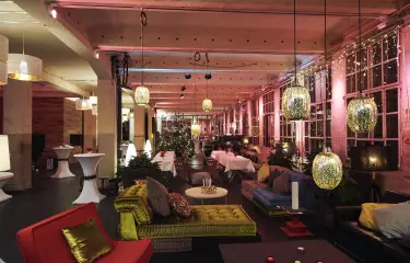 Club weihnachtliche Dekoration