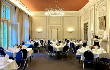Meeting Guide Berlin, Tagungshotel St. Michaels-Heim, Salon Mendelssohn Bankettbestuhlung