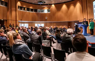 Creative Tech Summit im Großen Vortragssaal im Ludwig Erhard Haus Berlin