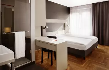 Meeting Guide Berlin Hotel AMANO, Standardzimmer