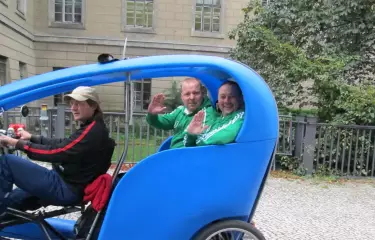 Meeting Guide Berlin, timebandits, Berlin Relax, Velotaxi, Stadtführung