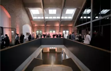 Foyer with stairs on the upper floor